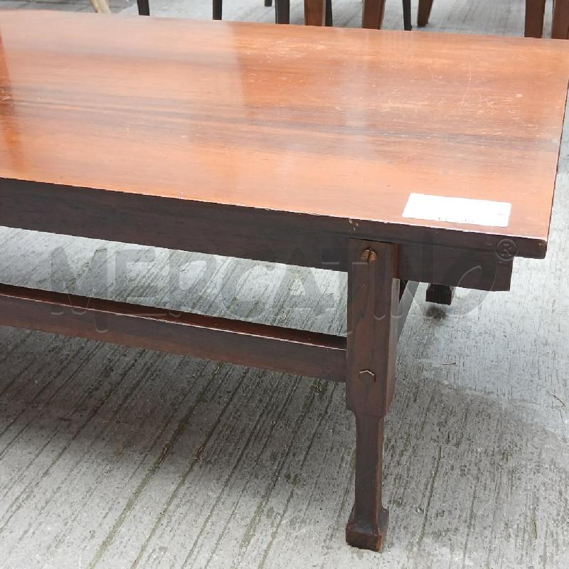 TAVOLINO SALOTTO TEAK RETTANGOLARE | Mercatino dell'Usato Roma garbatella 2