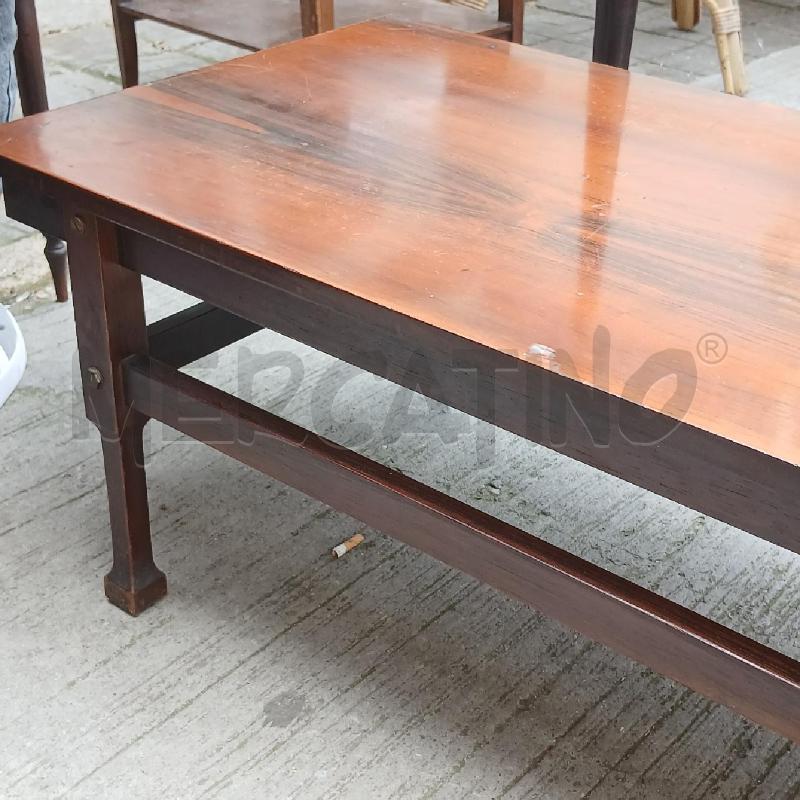 TAVOLINO SALOTTO TEAK RETTANGOLARE | Mercatino dell'Usato Roma garbatella 4