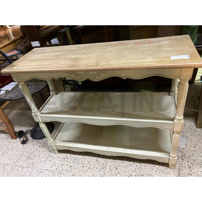 TAVOLINO SHABBY 2 RIPPIANI  | Mercatino dell'Usato Roma garbatella 1