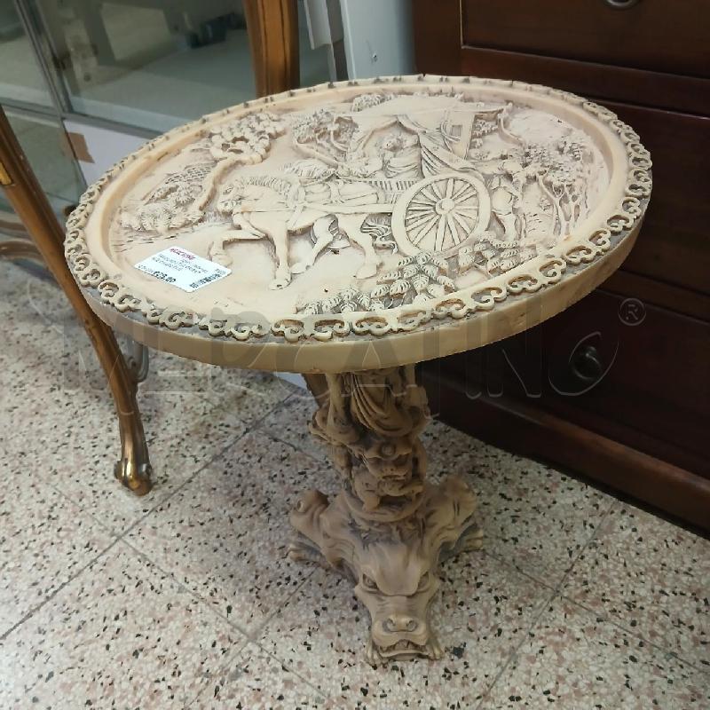 TAVOLINO STILE ORIENTALE CHIARO RILIE | Mercatino dell'Usato Roma garbatella 1