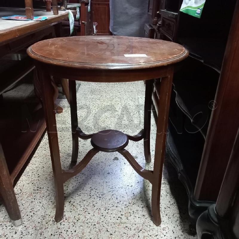 TAVOLINO TONDO FILO INTARSIO | Mercatino dell'Usato Roma garbatella 1