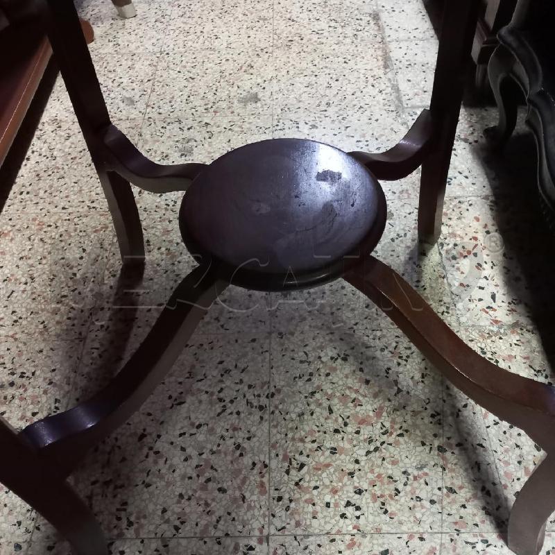 TAVOLINO TONDO FILO INTARSIO | Mercatino dell'Usato Roma garbatella 3