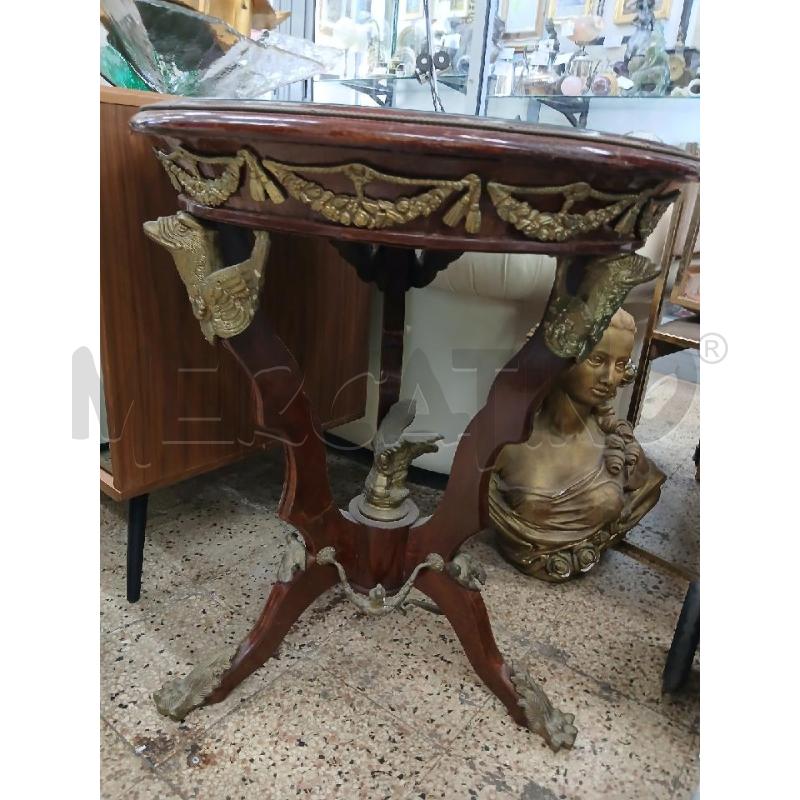 TAVOLINO TONDO P/VETRO FREGI DOR | Mercatino dell'Usato Roma garbatella 3