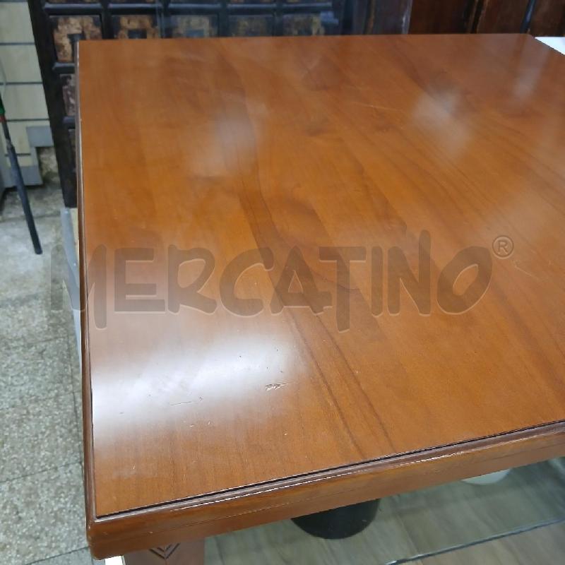 TAVOLO QUADRATO ALL NOCE | Mercatino dell'Usato Roma garbatella 3