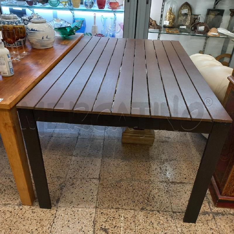 TAVOLO RETTANGOLARE DA ESTERNO  | Mercatino dell'Usato Roma garbatella 1