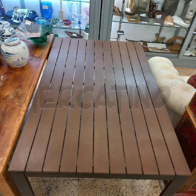 TAVOLO RETTANGOLARE DA ESTERNO  | Mercatino dell'Usato Roma garbatella 2