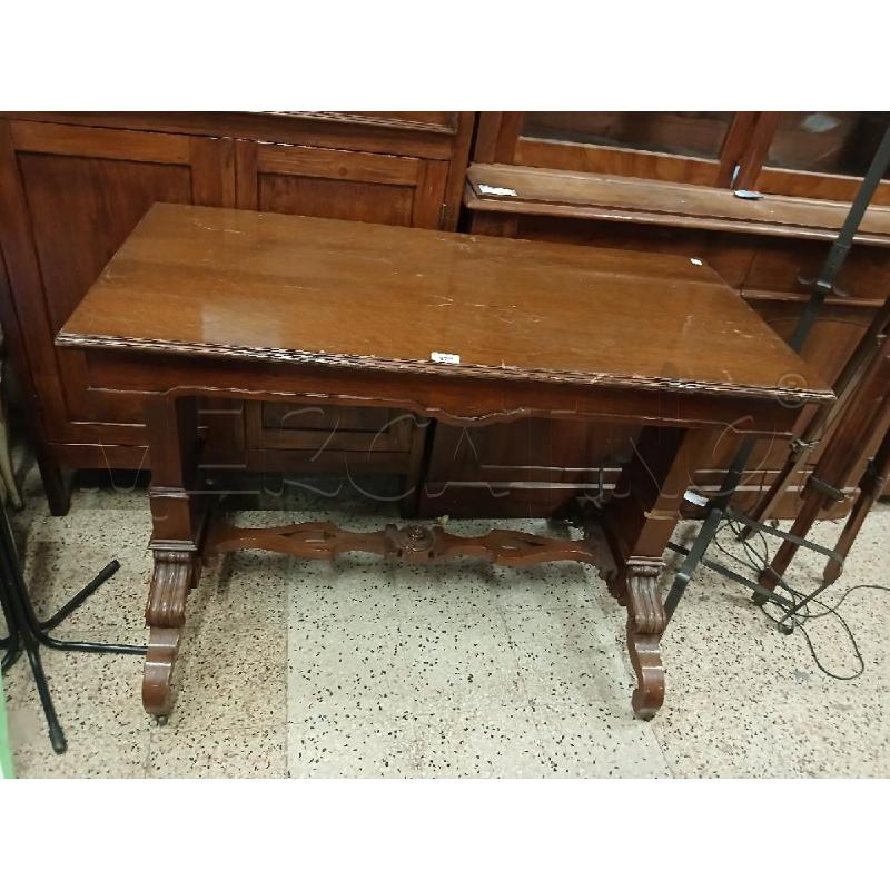 TAVOLO RETTANGOLARE DA SALOTTO RUOTE  | Mercatino dell'Usato Roma garbatella 1