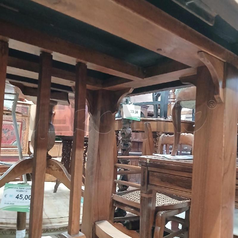 TAVOLO RETTANGOLARE FILO INTARSIO | Mercatino dell'Usato Roma garbatella 5