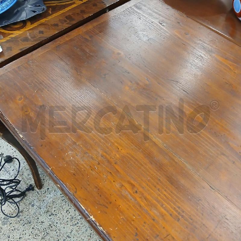 TAVOLO RETTANGOLARE NOCE ALL | Mercatino dell'Usato Roma garbatella 2