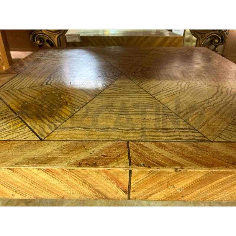 TAVOLO SALOTTO GIALLO QUADRATO | Mercatino dell'Usato Roma garbatella 3