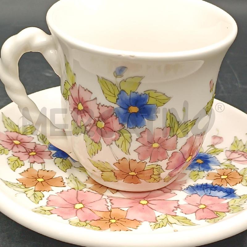 TAZZA T/ERNESTINE FIORI | Mercatino dell'Usato Roma garbatella 2