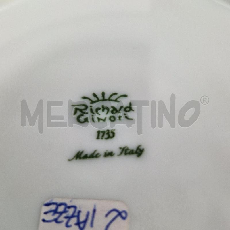 TAZZINA + PIATTINO VECCHIO GINORI  | Mercatino dell'Usato Roma garbatella 2