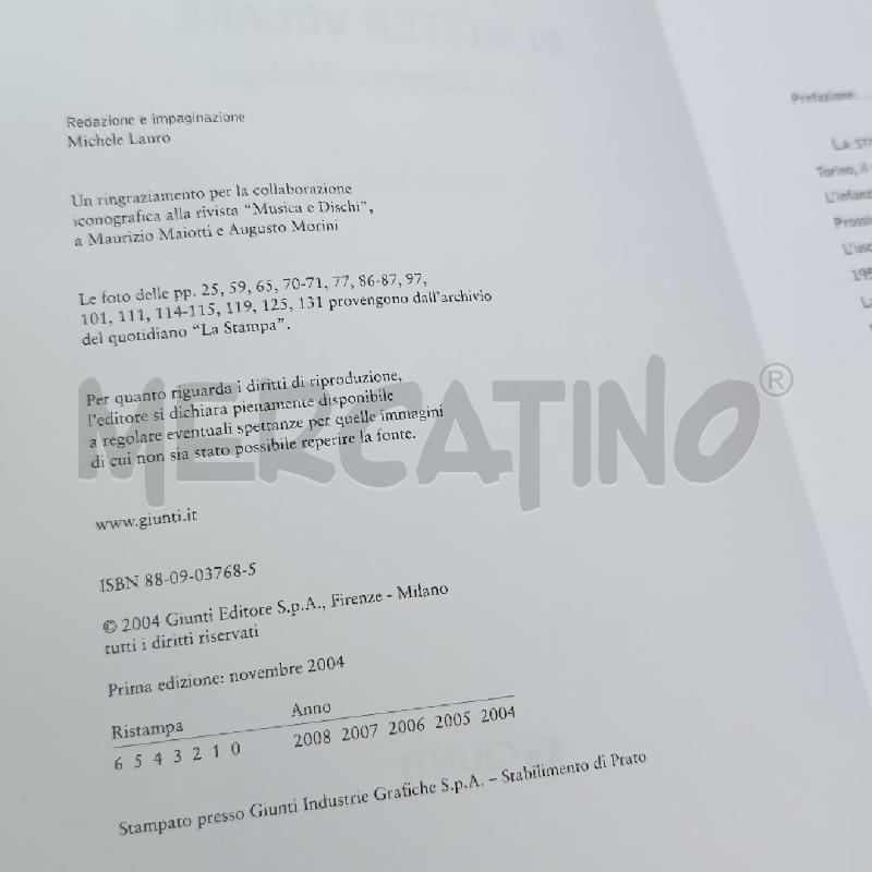 TERNAVASIO LA LEGGENMDA DI MISTER VOLARE | Mercatino dell'Usato Roma garbatella 4