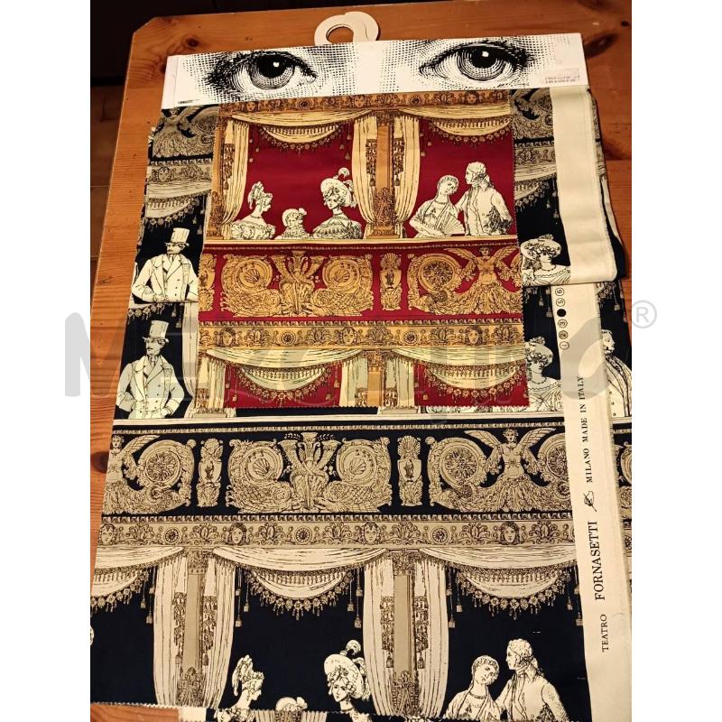 TESSUTO FORNASETTI TEATRO | Mercatino dell'Usato Roma garbatella 1