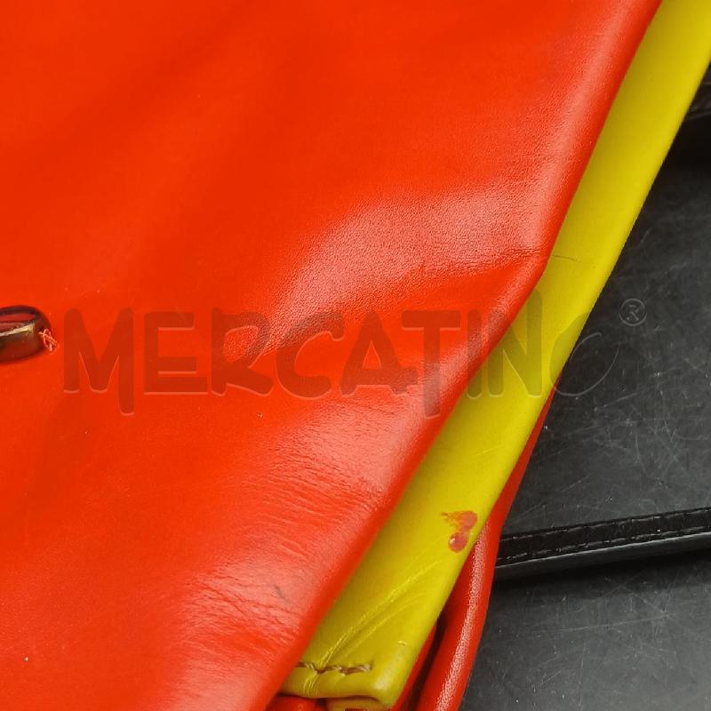 TRACOLLA DONNA MALIPARMI ROSSO GIALLO  | Mercatino dell'Usato Roma garbatella 5