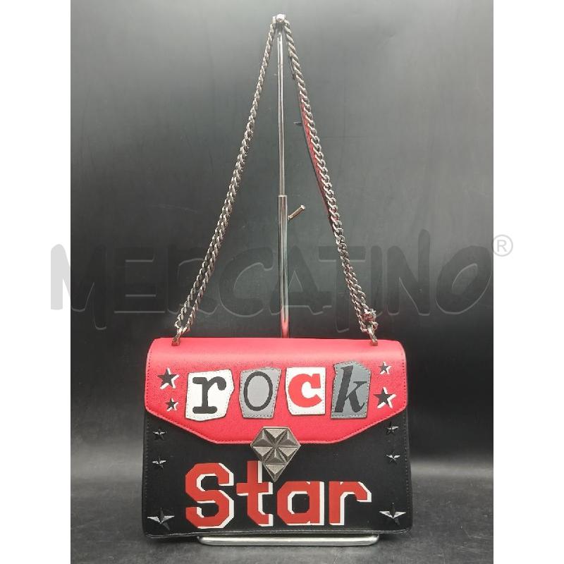 TRACOLLA DONNA NERO ROSS ROCK STAR BORCHIE | Mercatino dell'Usato Roma garbatella 1