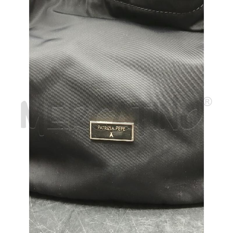 TRACOLLA DONNA PATRIZIA PEPE NERO NYLON | Mercatino dell'Usato Roma garbatella 2