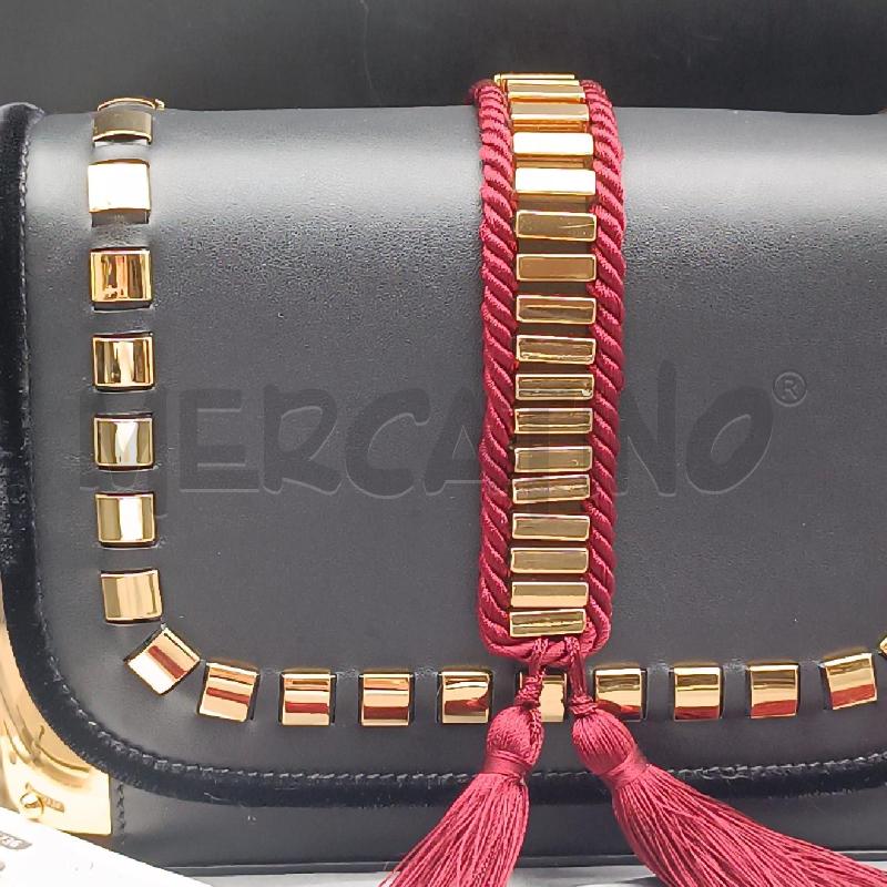 TRACOLLA D ALBERTA FERRETTI NERO DET DOR  | Mercatino dell'Usato Roma garbatella 2