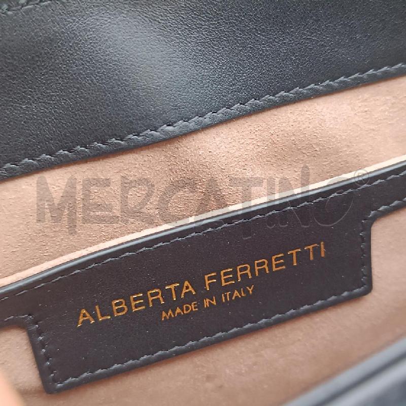 TRACOLLA D ALBERTA FERRETTI NERO DET DOR  | Mercatino dell'Usato Roma garbatella 4