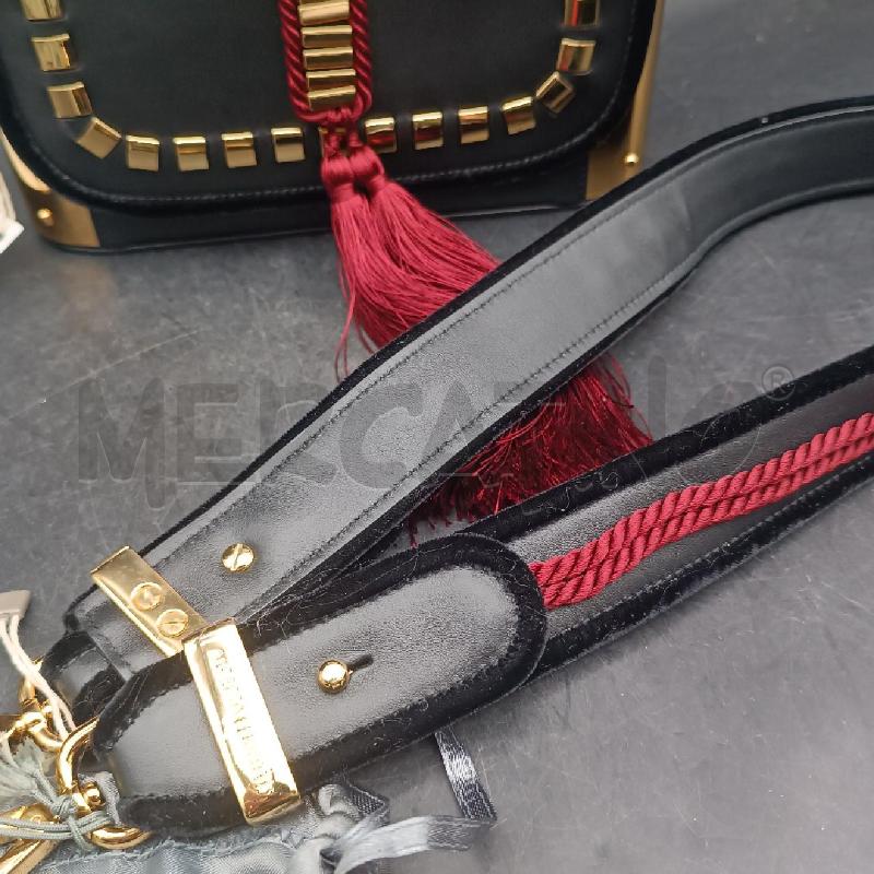 TRACOLLA D ALBERTA FERRETTI NERO DET DOR  | Mercatino dell'Usato Roma garbatella 5
