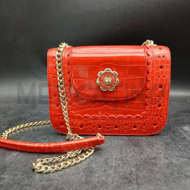 TRACOLLA D LOVE MOSCHINO ROSSO  | Mercatino dell'Usato Roma garbatella 2
