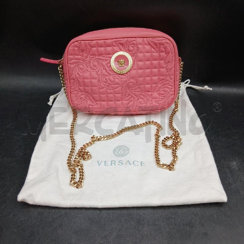 TRACOLLA D VERSACE ROSA MEDUSA CAMERA BAG  | Mercatino dell'Usato Roma garbatella 1
