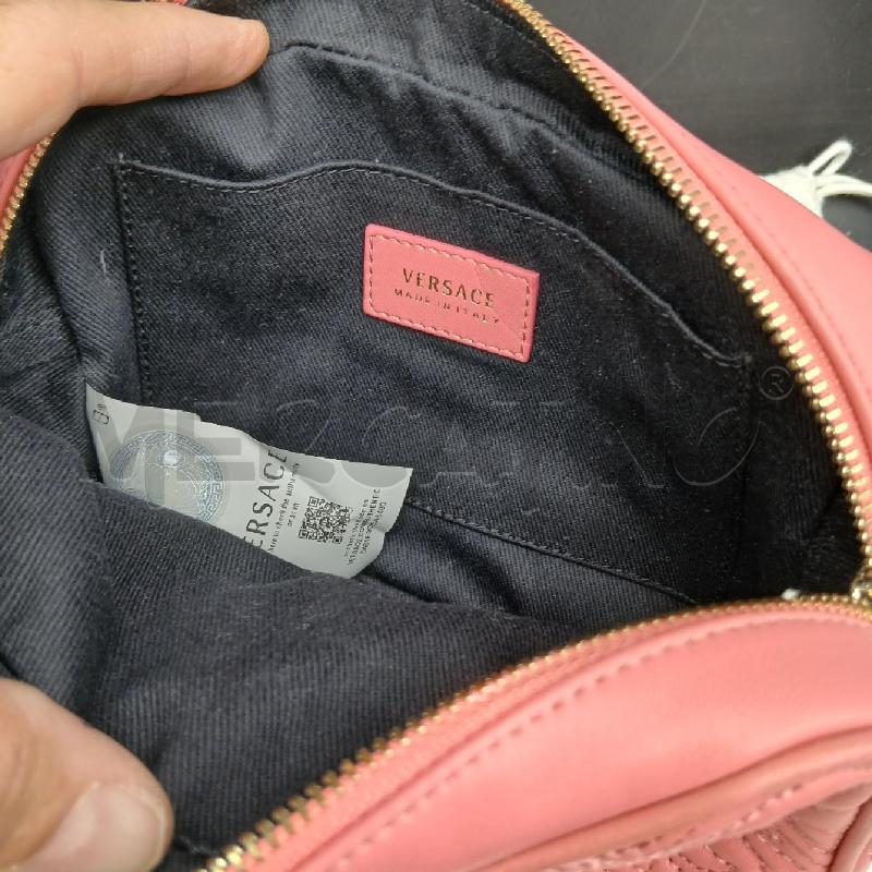 TRACOLLA D VERSACE ROSA MEDUSA CAMERA BAG  | Mercatino dell'Usato Roma garbatella 4