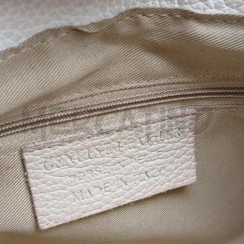 TRACOLLA GENUINE LEATHER BIANCO  | Mercatino dell'Usato Roma garbatella 5