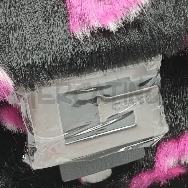 TRACOLLA GUESS NERO PELO FANT ROSA  | Mercatino dell'Usato Roma garbatella 5