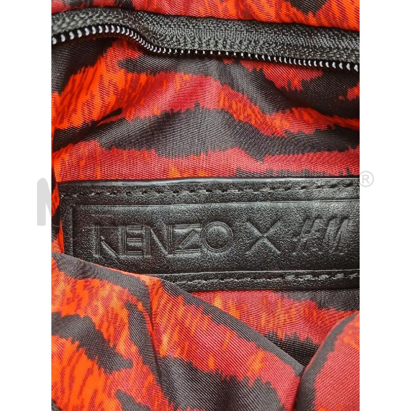 TRACOLLA KENZO ROSSO NERO ZEBRATO | Mercatino dell'Usato Roma garbatella 4