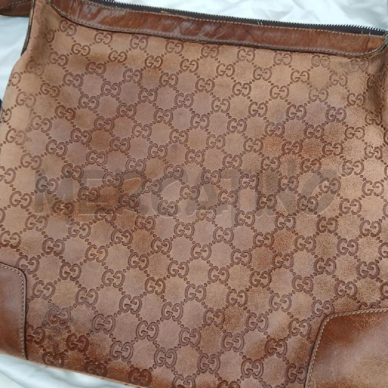 TRACOLLA  GUCCI MARRONE  | Mercatino dell'Usato Roma garbatella 5