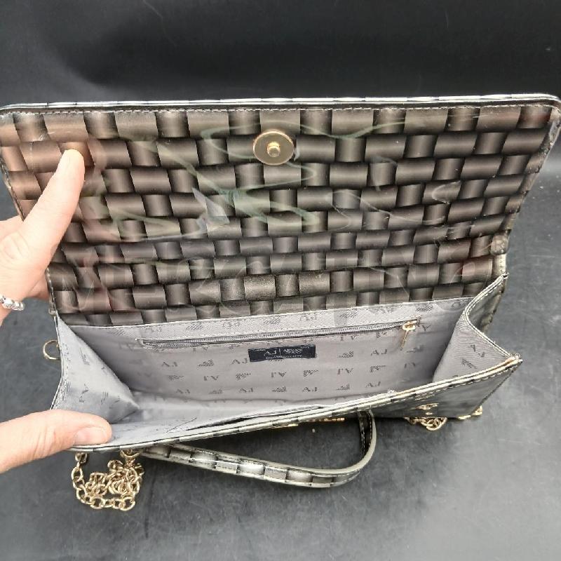 TRACOLLINA ARMANI JEANS GRIGIO LUCIDO FANTASIA | Mercatino dell'Usato Roma garbatella 3