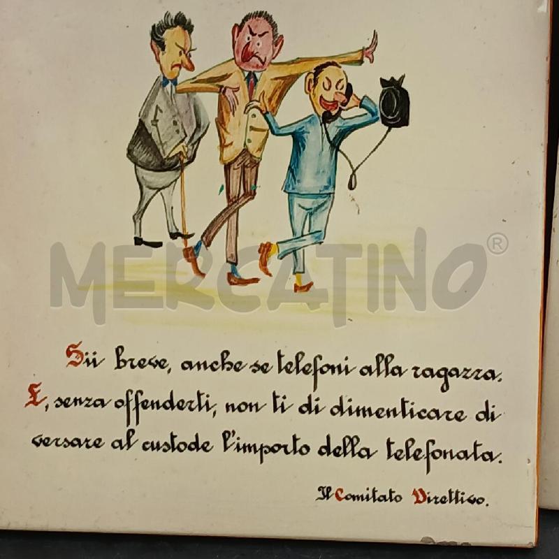 TRE MATTONELLE ILLUSTRATIVE ANNI '50 | Mercatino dell'Usato Roma garbatella 4