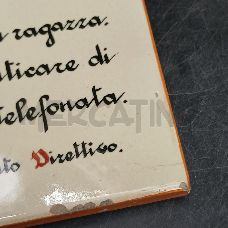 TRE MATTONELLE ILLUSTRATIVE ANNI '50 | Mercatino dell'Usato Roma garbatella 5