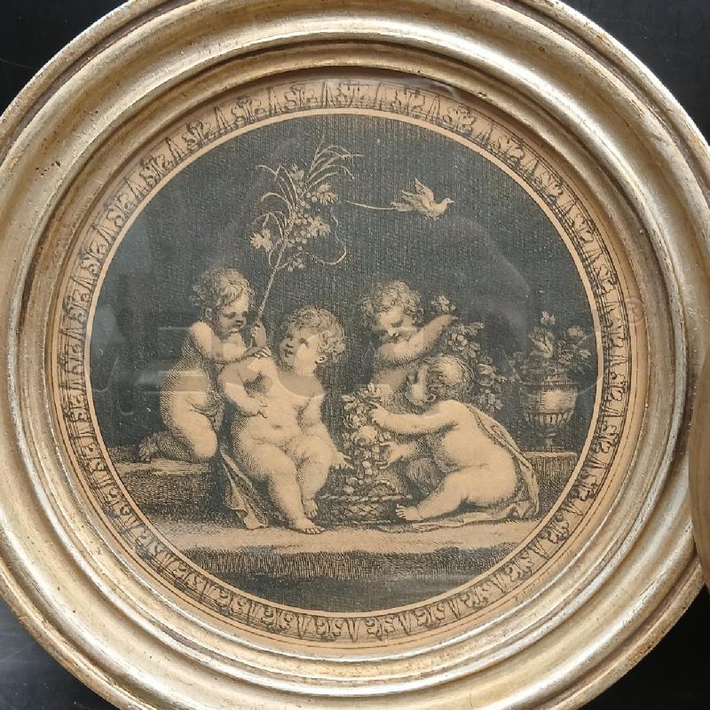 TRIS INCISIONI TONDE NEOCLASSICHE | Mercatino dell'Usato Roma garbatella 3