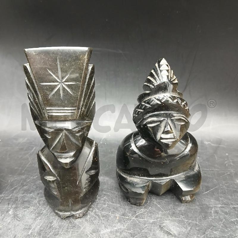 TRIS STATUINE PIETRA | Mercatino dell'Usato Roma garbatella 3