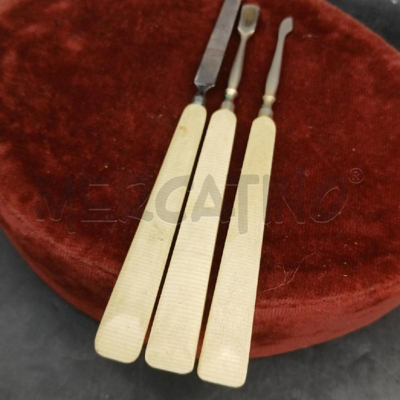 TRIS UTENSILI MAN BACHELITE | Mercatino dell'Usato Roma garbatella 3