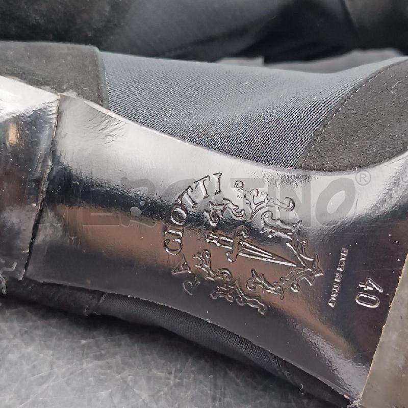 TRONCHETTO PACIOTTI NERO TESSUTO VELLUTO  | Mercatino dell'Usato Roma garbatella 5