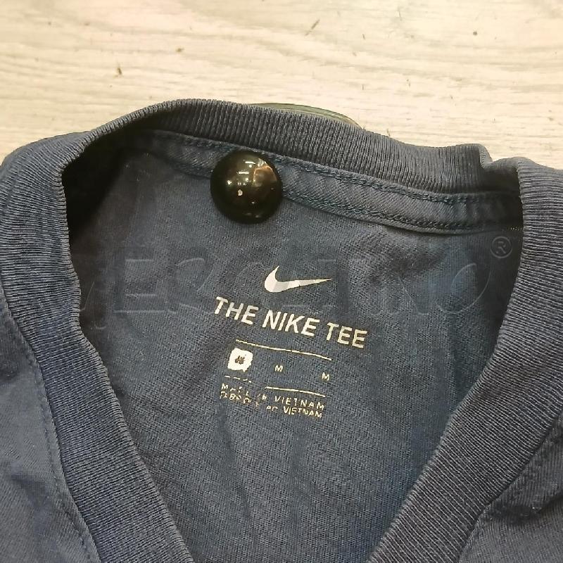 T SHIRT UOMO NIKE BLU LOGO GIALLO  | Mercatino dell'Usato Roma garbatella 2