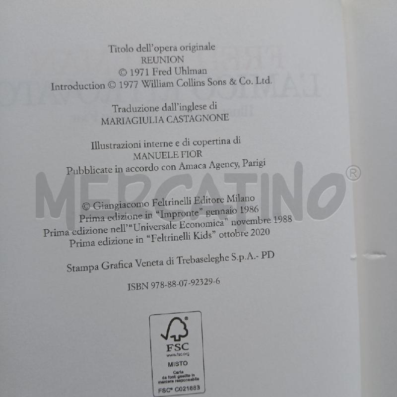 UHLMAN AMICO RITROVATO ILLUSTRATO  | Mercatino dell'Usato Roma garbatella 3