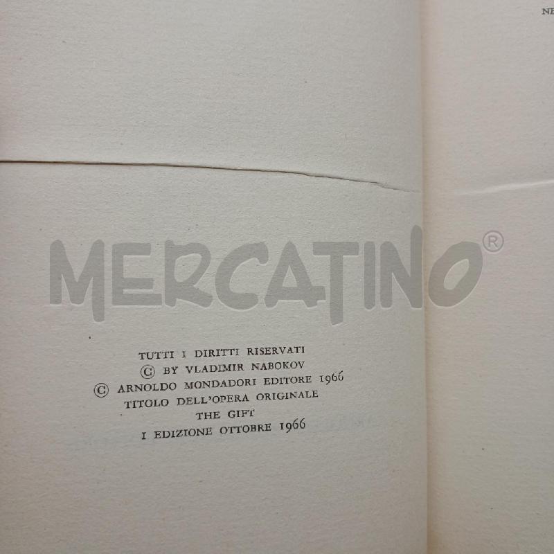V. NABOKOV 1A ED IL DONO | Mercatino dell'Usato Roma garbatella 4