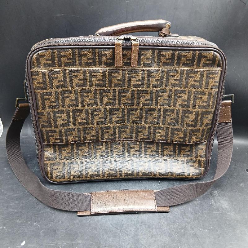 VALIGIA FENDI MONOGRAM MARRONE BEIGE | Mercatino dell'Usato Roma garbatella 1
