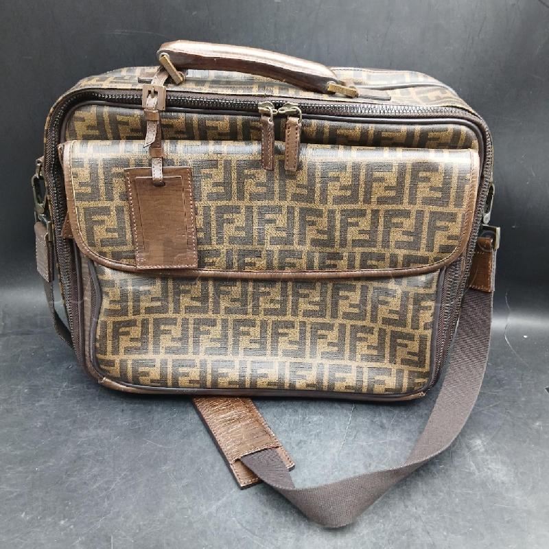 VALIGIA FENDI MONOGRAM MARRONE BEIGE | Mercatino dell'Usato Roma garbatella 2