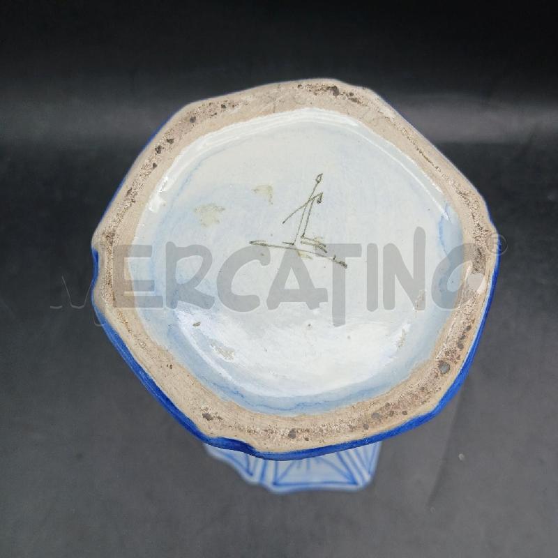 VASETTO A TROMBA DIPINTO SAVONA | Mercatino dell'Usato Roma garbatella 4