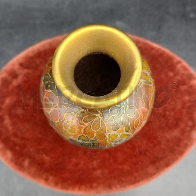 VASETTO CLOISONNE | Mercatino dell'Usato Roma garbatella 3