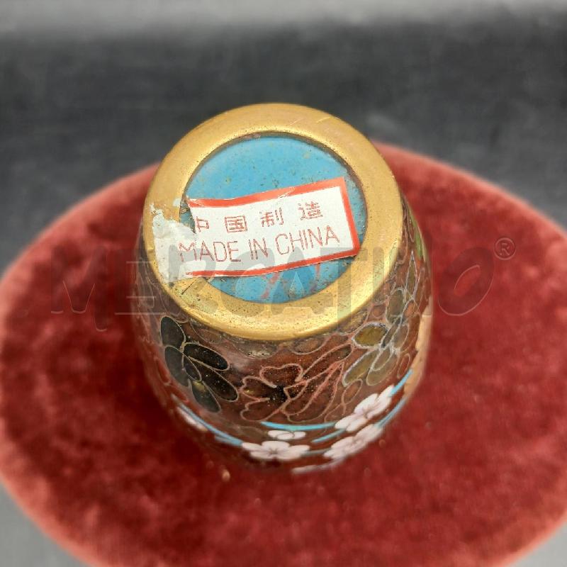 VASETTO CLOISONNE | Mercatino dell'Usato Roma garbatella 4
