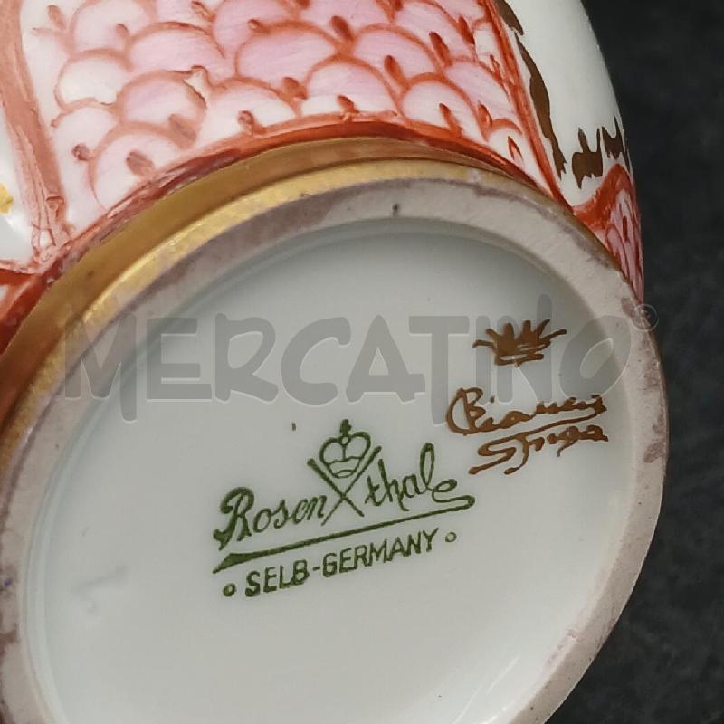 VASETTO ROSENTHAL FIORI UCCELLI | Mercatino dell'Usato Roma garbatella 4