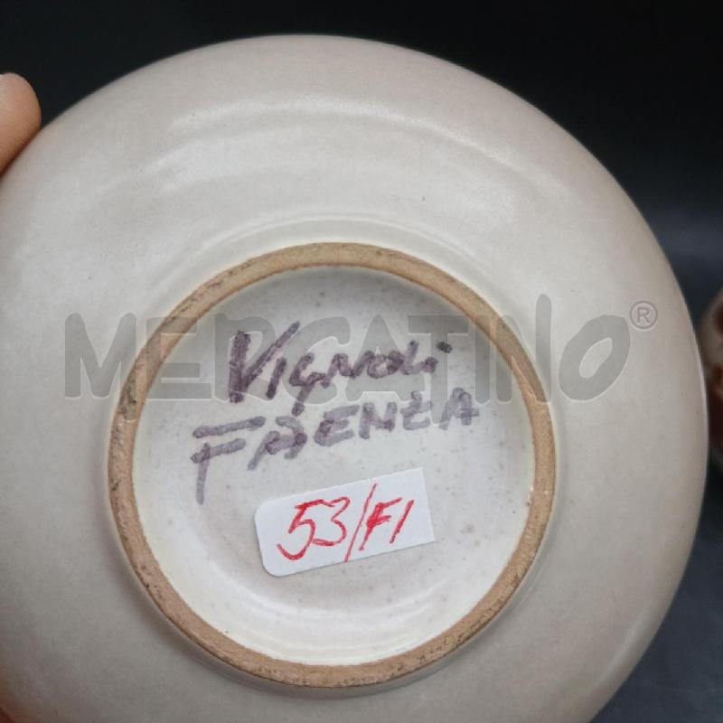VASETTO VIGNOLI FAENZA LUSTRO | Mercatino dell'Usato Roma garbatella 4