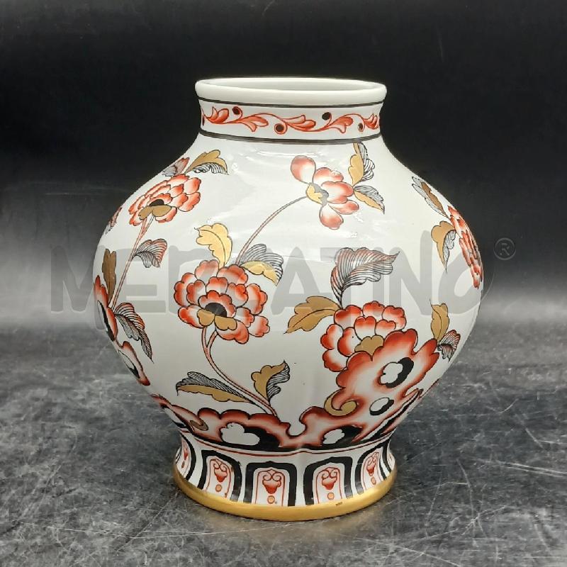 VASO BCER FIORI ROSSO DOR | Mercatino dell'Usato Roma garbatella 1