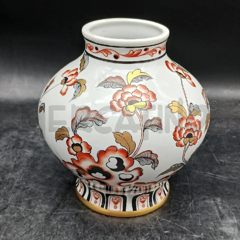 VASO BCER FIORI ROSSO DOR | Mercatino dell'Usato Roma garbatella 2